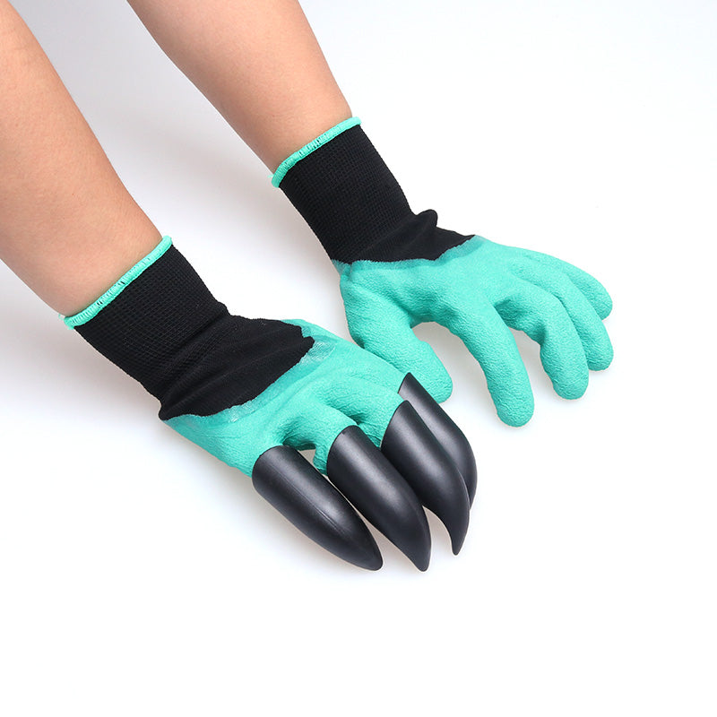 Rubber Gardening Claw Gloves