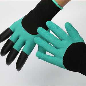 Rubber Gardening Claw Gloves